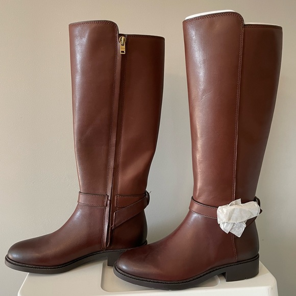 Coach RUBY Leather Riding Boots - Picture 3 of 16